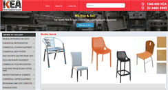 Desktop Screenshot of kitchenequipmentaustralia.com.au